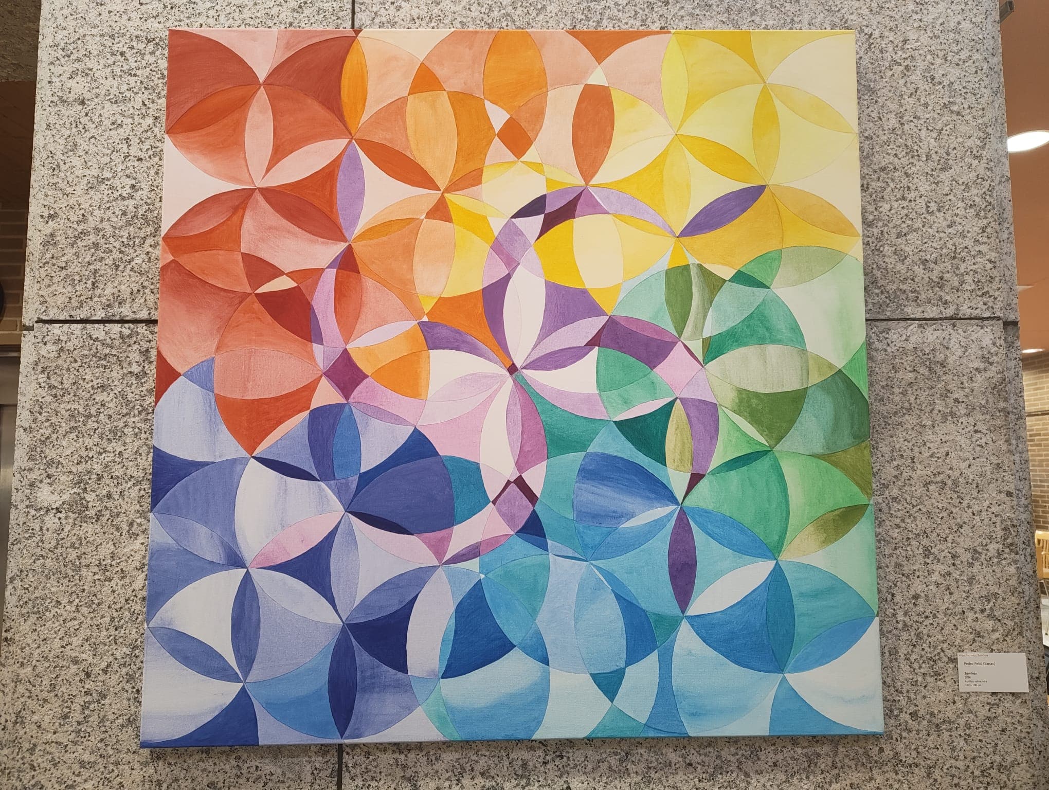 Arte Intruso: Santras - Vista general de la exposición